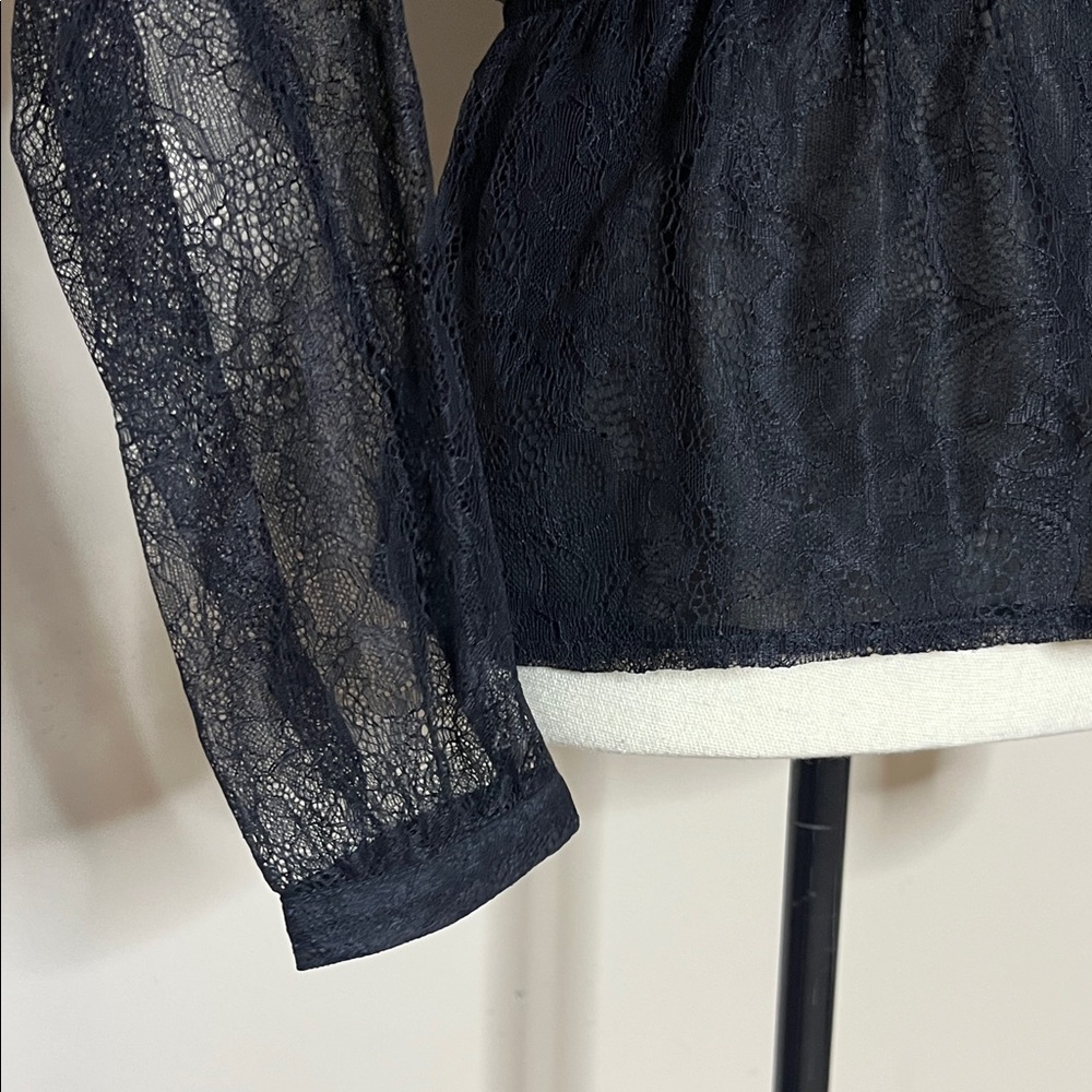 🖤🎬♠️Express Elegant Black Lace Women’s Top - Picture 5 of 14